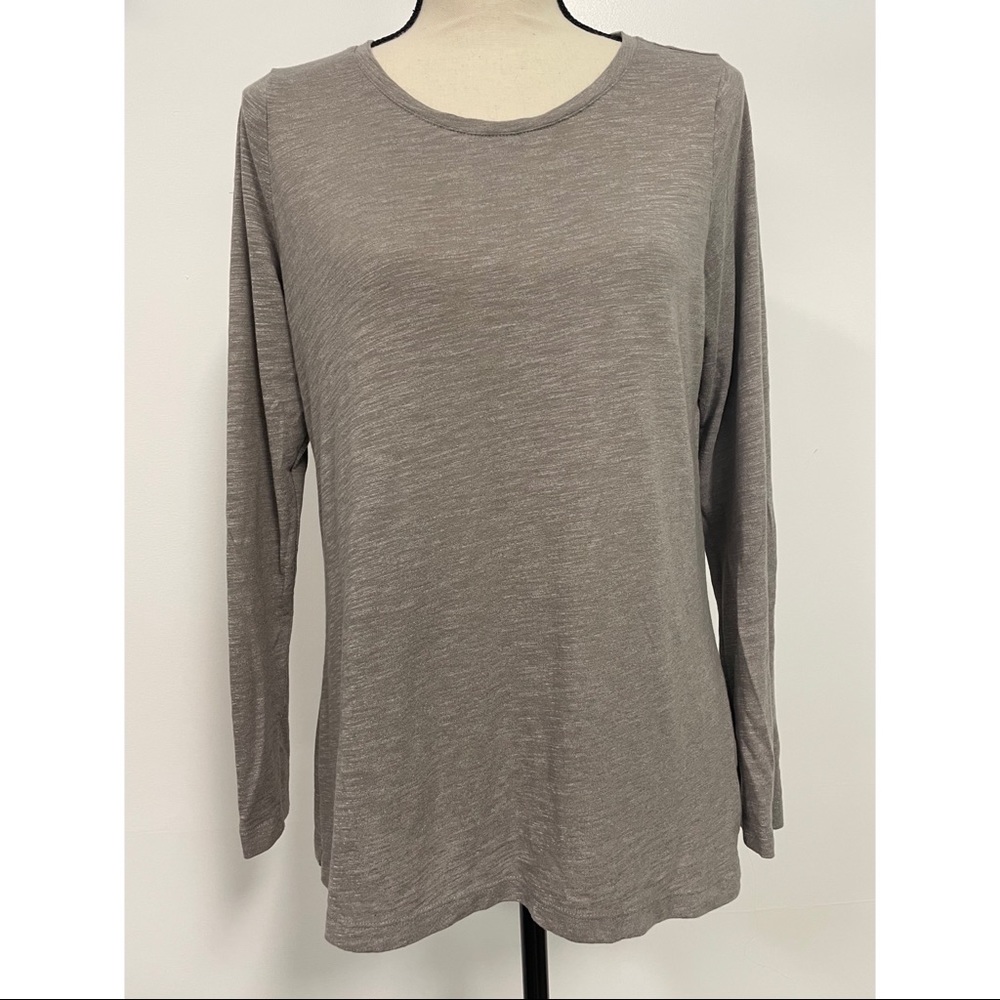 Sonoma The Everyday Long Sleeve Tee Grey Size M